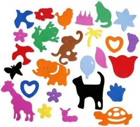 Figuras Foami Autoadhesivo Animales Ref. Fifo-02