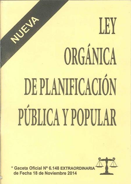 Ley Organica de Planificacion Publica y Popular