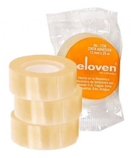 Cinta Plastica Celoven 1/2' 12mm X 25m Ref. P-1236