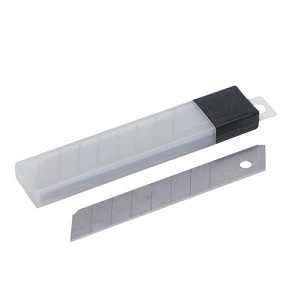 Blister de Repuestos para Hojillas de Exacto Grande  X10unidades  H-130/ Of80d
