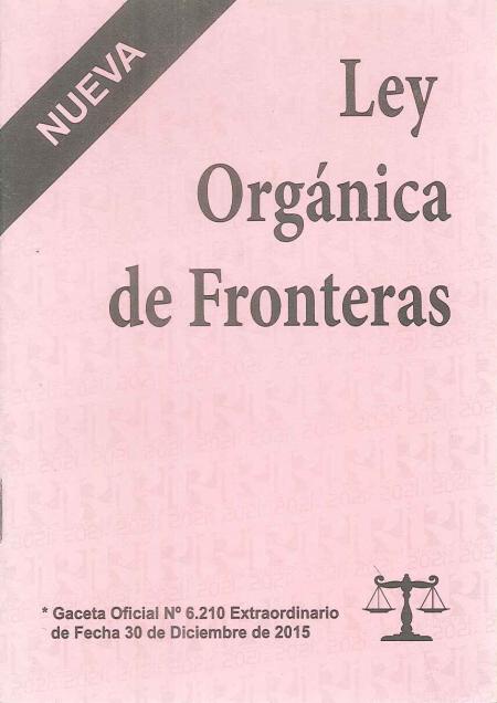 Ley Organica de Fronteras