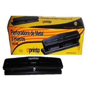 Perforadora de Metal Ajustable 3 Huecos Printa Ref. Hs1300 - Perf3h