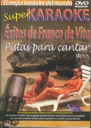 Dvd Super Karaoke - Exitos de Franco de Vita Ref. 02-ka011