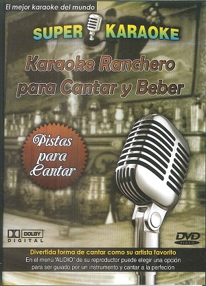 Dvd Super Karaoke - Karaoke Ranchero para Cantar y Beber Ref. K028