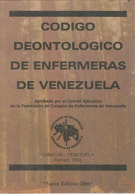 Codigo Deontologico de Enfermeras de Venezuela