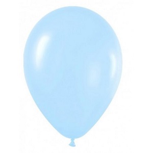 Globo Celeste Estandar X Unidad Ref. 