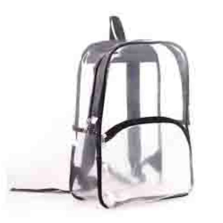 Morral Grande Transparente Plastico Ref. 1035713