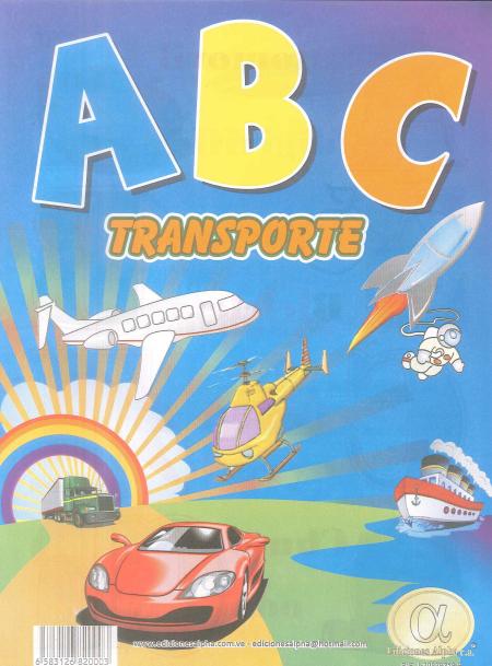 Cartilla Abc los Transportes Ref. 2000re