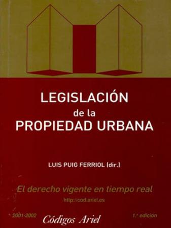 Legislacion de la Propiedad Urbana