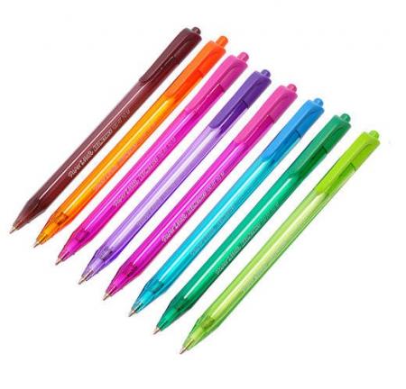 Boligrafo Papermate Kilometrico 100 Rt Colores Surtidos X Unidad Ref. Ao0295 - 44889
