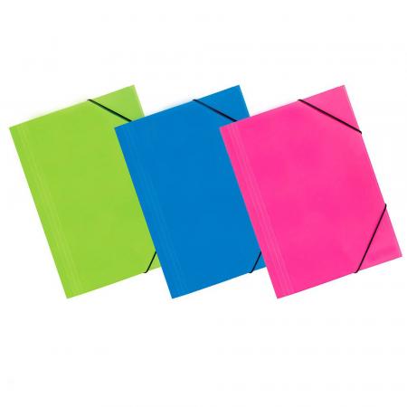 Carpeta Plastica con Liga O.k Oficio Ref. Us-4162