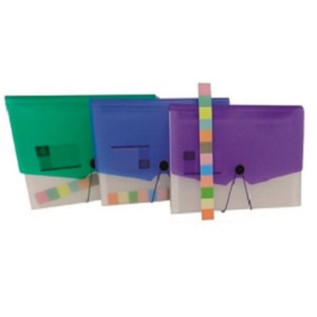 Archivador Plastico O.k con Liga Tipo Carta X 13 Divisiones Ref. Us-4305