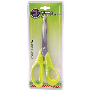 Tijera de Acero Inoxidable Barrilito para Costura y Oficina 6' (152mm) Ref. T6- 10201426