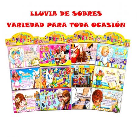 Tarjeta Lluvia de Sobre Toda Ocasion Ref. A2-te001
