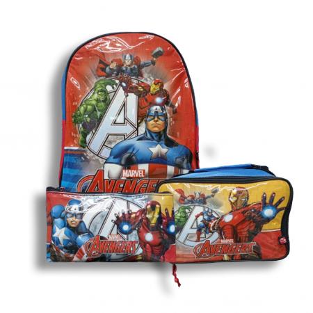 Combo Avengers + Morral + Lonchera + Cartuchera Ref. 959031