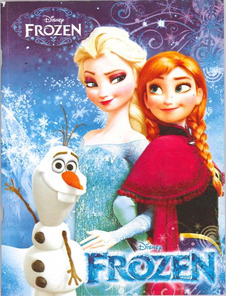 Cuaderno Engrapado Grande Frozen X 100 Pag Tesis Ref. 