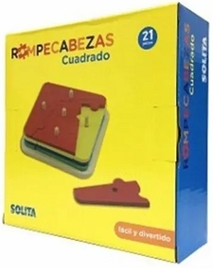 Rompecabeza de Madera Cuadrado Solita X 21pcs Ref. Sju023 - Sju023cua