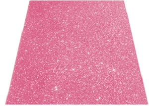 Foami Escarchado Adhesivo Carta Rosado Ref. Foams-03