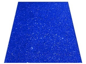 Foami Escarchado Adhesivo Carta Azul Ref. Foams-49