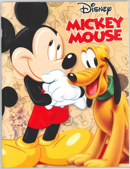 Cuaderno Engrapado Grande Mickey Mouse X 100 Pag Tesis Ref. 