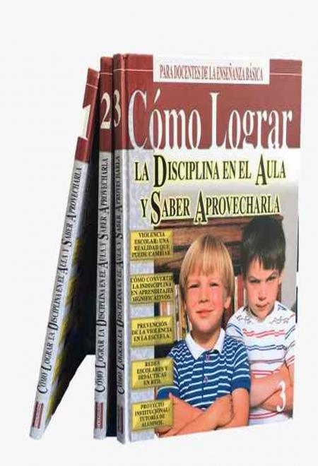 Como Lograr la Disciplina En el Aula y Saber Aprovecharla X 3 Tomos