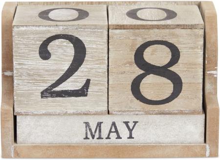 Base con Calendario Perpetuo Abarca para Escritorio Ref. Bcce 