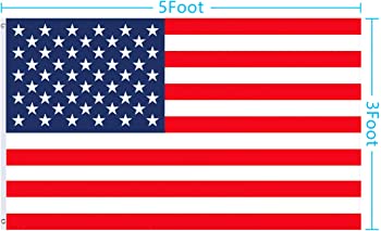 Bandera de Estados Unidos Medidas 1.30 X 80