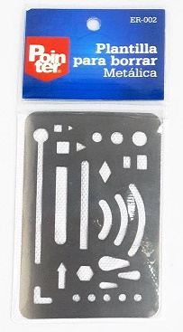 Plantillas para Borrar Metalica Pointer Ref. Er002