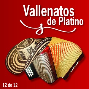 Cd Vallenatos de Platino - 12 de 12 Ref. 8287683098278