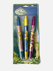 Set de Boligrafo Tinkerbell X 3 Pzas (clip Pens With Rope 3 Pack) Ref. 3257fr