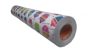 Rollo de Papel Contac Cupcakes (ponquecito Azul) Ref. 720d-22