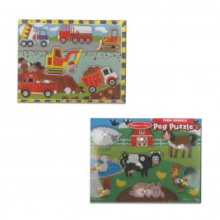 Juego Didactico de Madera para Encajar Granja Ref. 9050