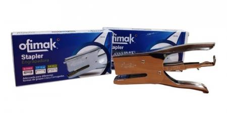 Engrapadora Grande Ofimak 25 Hojas Grapas Lisas y Corrugadas N. Ok100