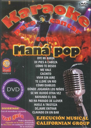 Dvd Karaoke para Cantar - Mana Ref. 7702524030350