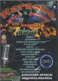 Dvd Karaoke para Cantar - Rafael Ref. 7702524030480