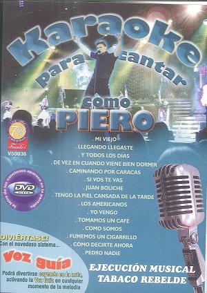 Dvd Karaoke para Cantar - Piero Ref. 7702524030626