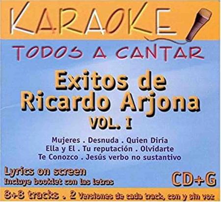 Dvd Karaoke para Cantar - Ricardo Arjona Ref. 7702524030664