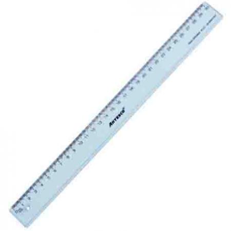 Regla Cristal Artesco 30 Cm