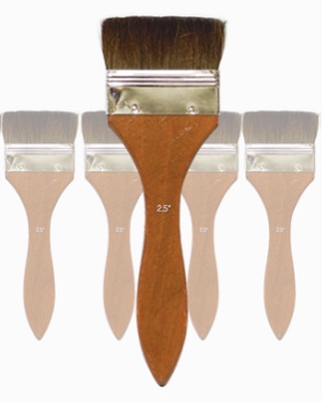 Brocha Pony Cs Extra Suave 64mm Ref. 10207.25 Barniz Marron