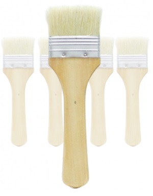 Brocha Cerda Cs Plana Corta # 8 Ref. 10201.8 Madera Natural
