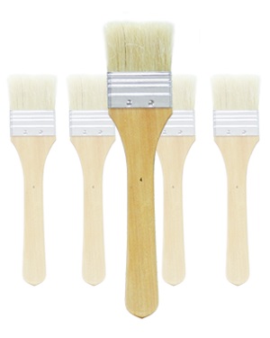 Brocha Cerda Cs Plana Corta # 4 Ref. 10201.4 Madera Natural
