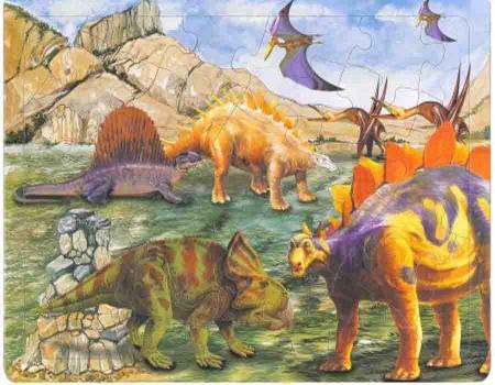 Rompecabeza Dinosaurio Joyful X 24 Pzs. Ref. 26334