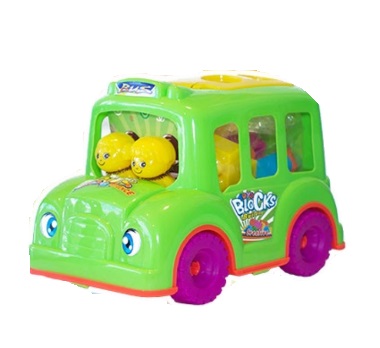 Bus Bloque Didactico X 30 Pzs. Ref. 3xe4-6746