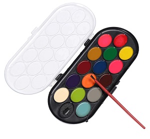 Estuche de Pintura Acuarela Pointer X 16 Colores con Pincel Ref. Wc-5010