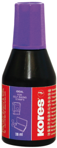 Tinta Purpura para Sellos Kores 23ml Ref. 71348.51 