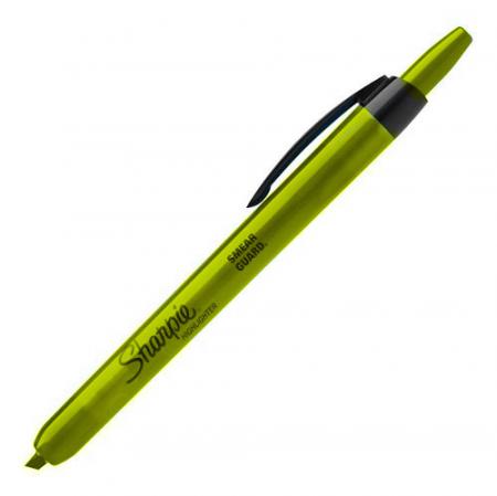 Resaltador Sharpie Retractil Highlighter Amarillo Ref.44732tg
