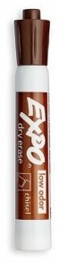 Marcador para Pizarra Expo Marron Bold Dry  Eraser Ref. 80678 Mar