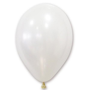 Globo Metalizado Blanco