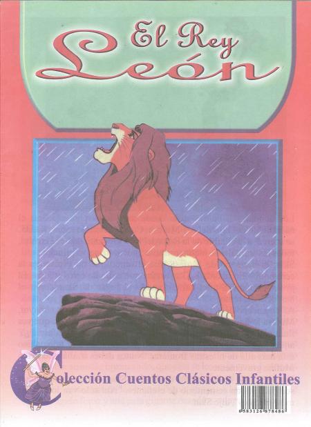 Coleccion Cuentos Clasicos Infantiles el Rey Leon Ref. 7848