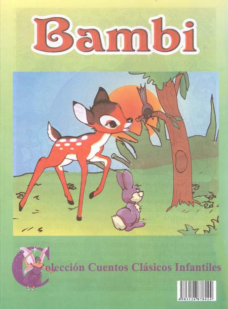 Coleccion Cuentos Clasicos Infantiles Bambi Ref. 7842